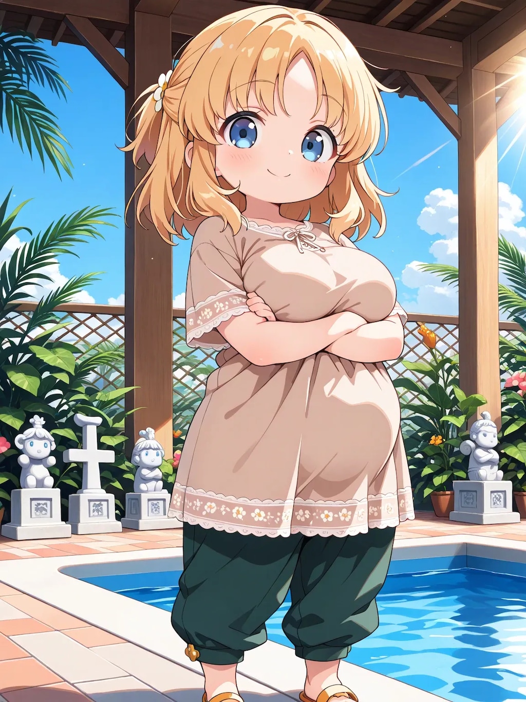 まりあちゃんとアジアンリゾート