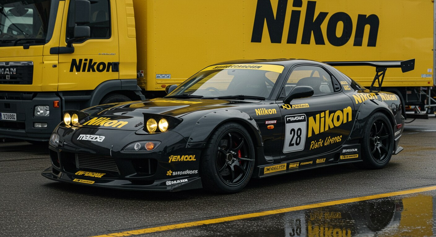 ニコンFD3Sレーシングカー | の人気AIイラスト・グラビア