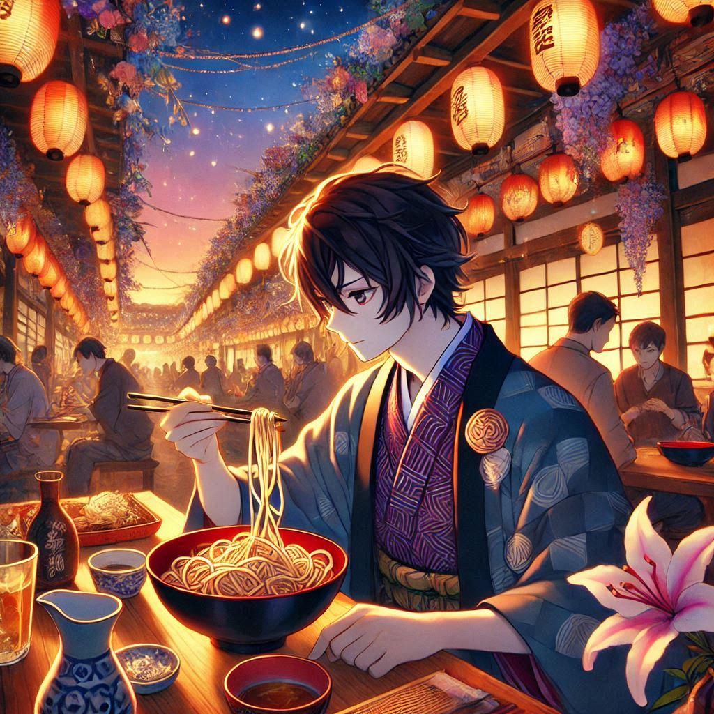 年越し蕎麦を食す