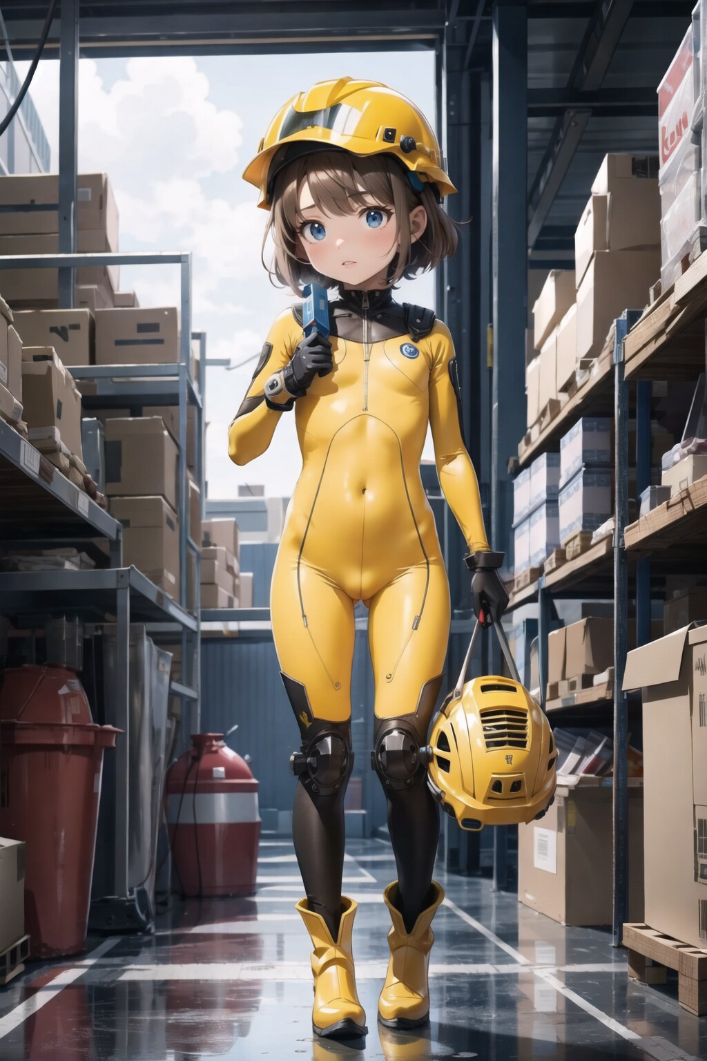 メンテナンスの少女達