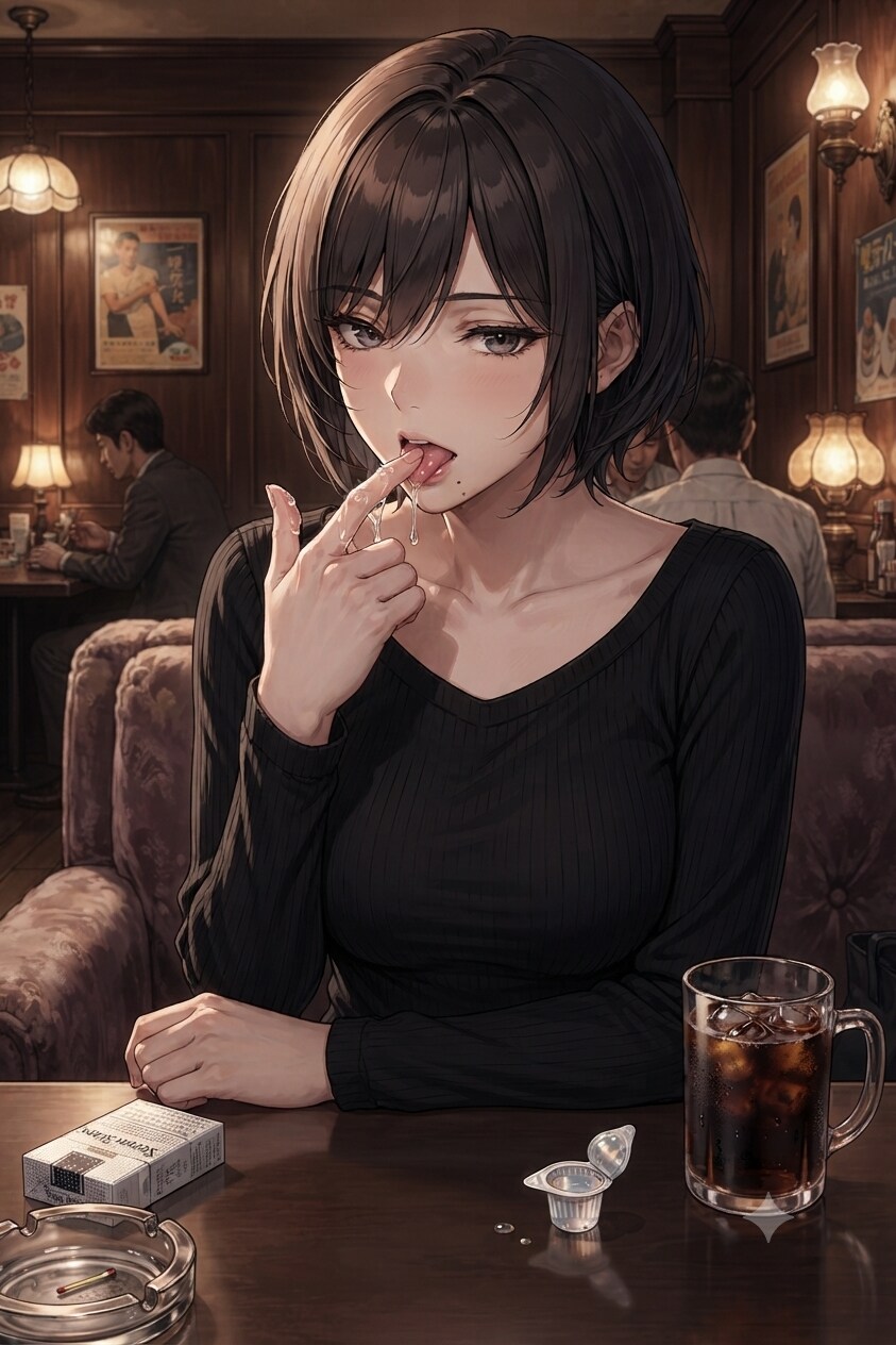 あら、零れちゃった・・・どうしたの？