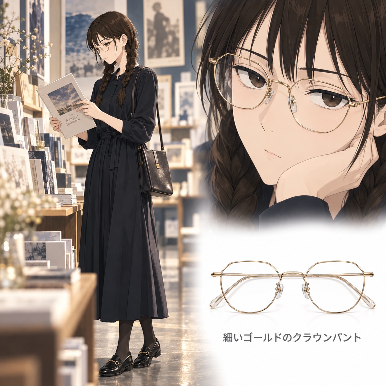 色々眼鏡 | の人気AIイラスト・グラビア