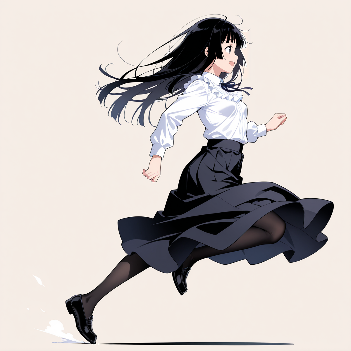 走るお嬢様 | の人気AIイラスト・グラビア