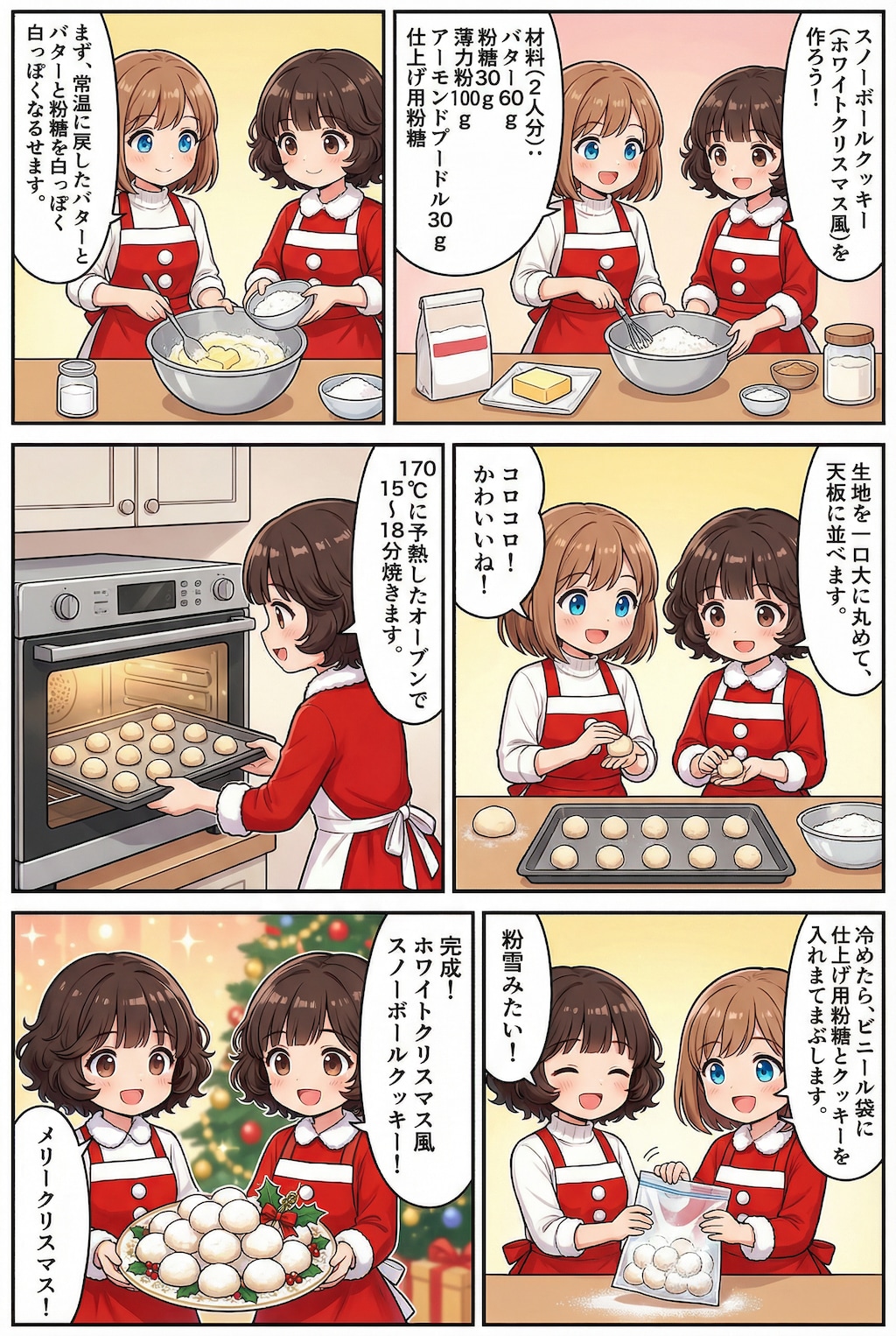 スノーボールクッキー