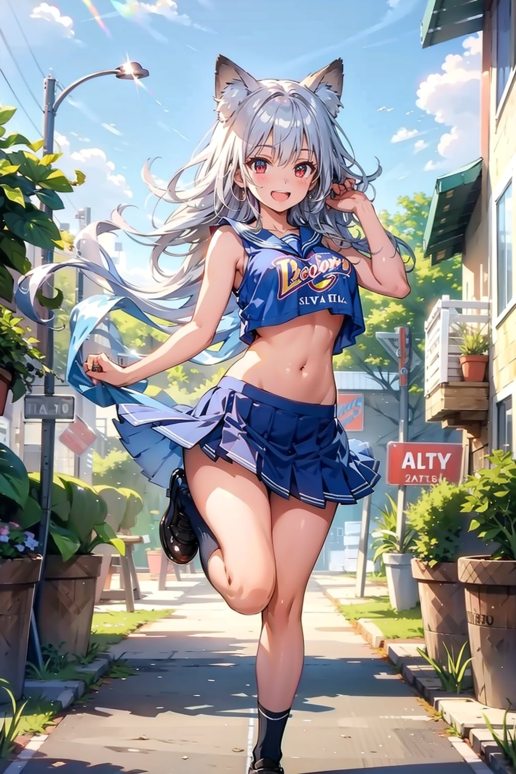 チアガールになった妖子先生