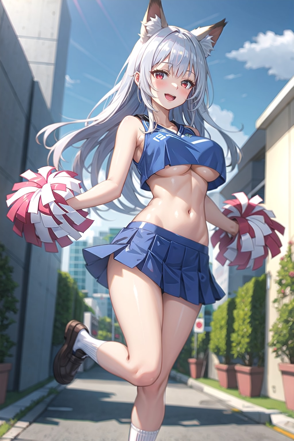 チアガールになった妖子先生