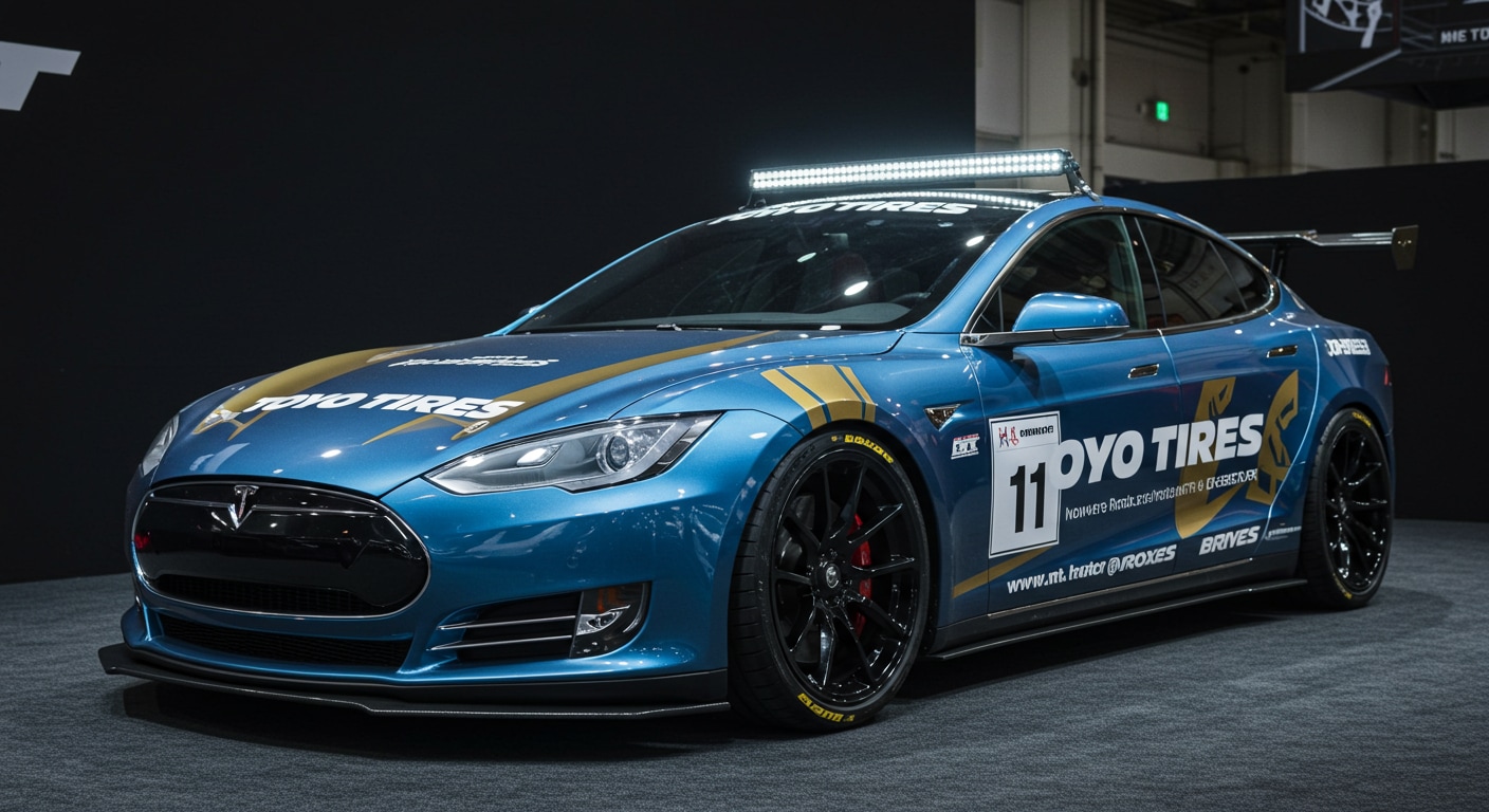 トーヨータイヤテスラセダン | の人気AIイラスト・グラビア