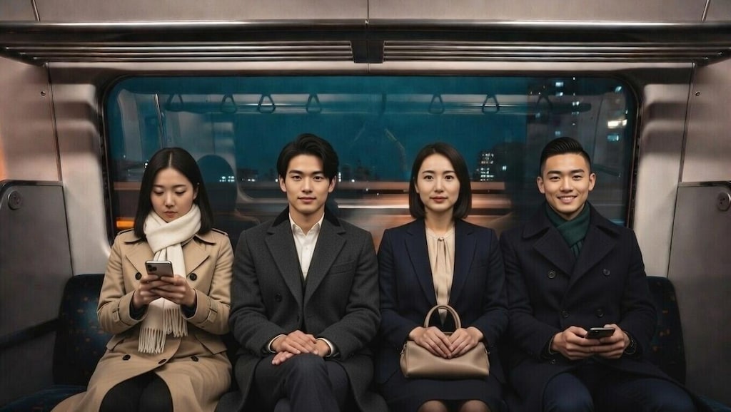 早朝からの通勤ご苦労様です。