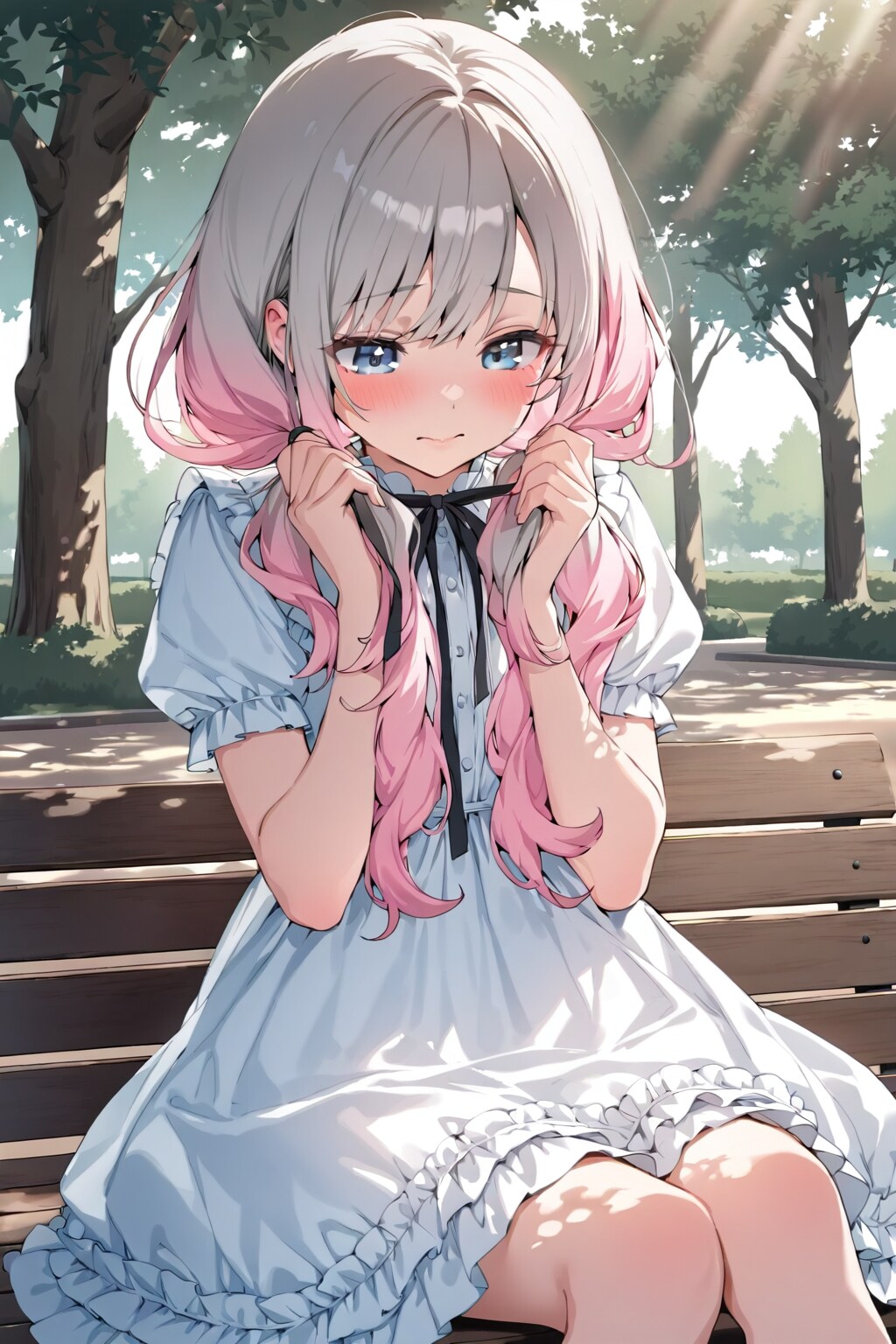 ローツインテール似合うかな？
