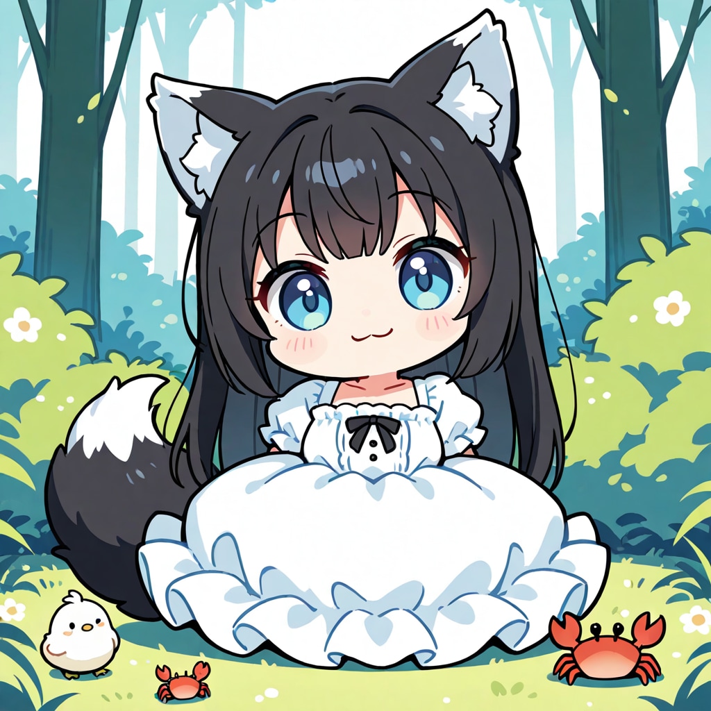 おおかみさんだよ