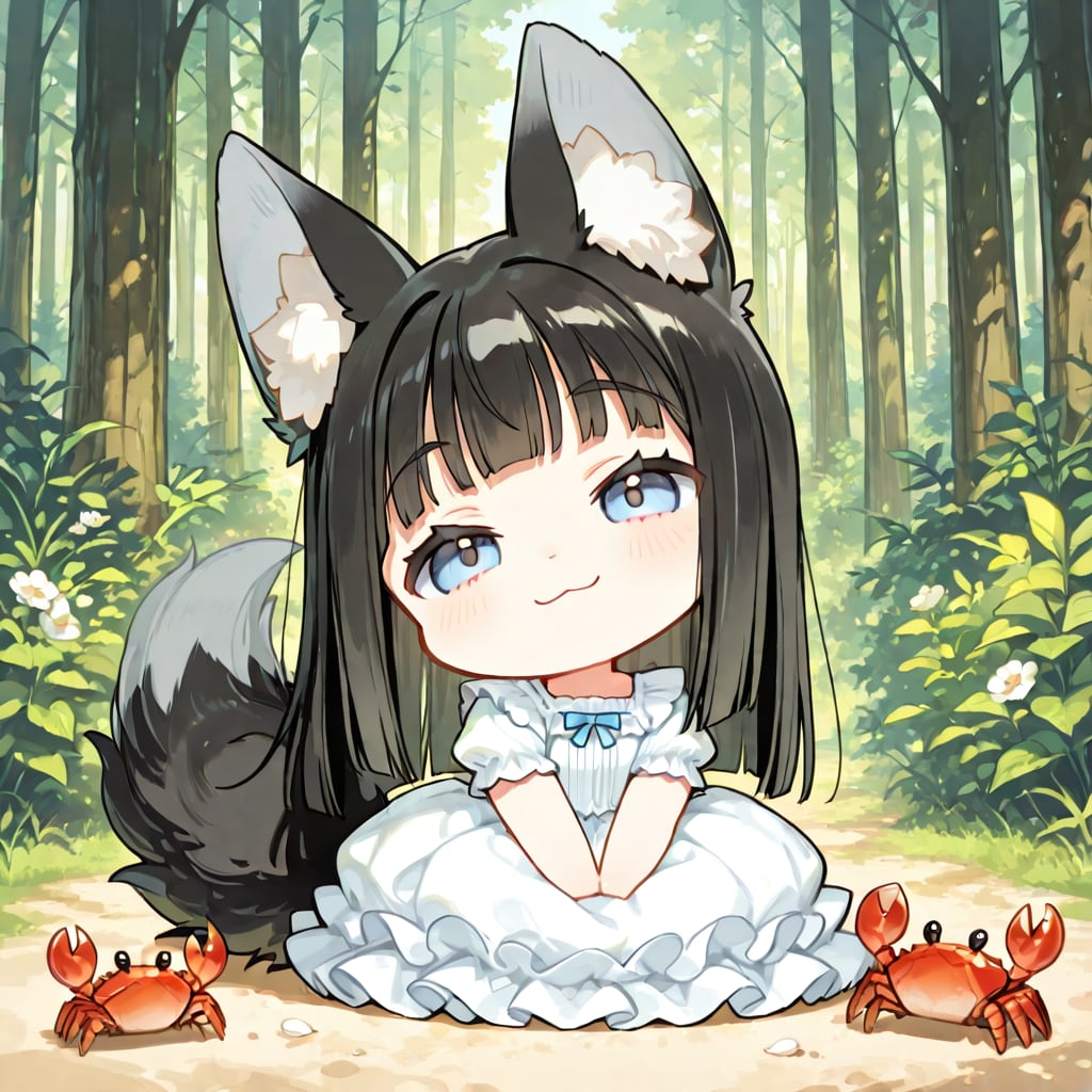 おおかみさんだよ