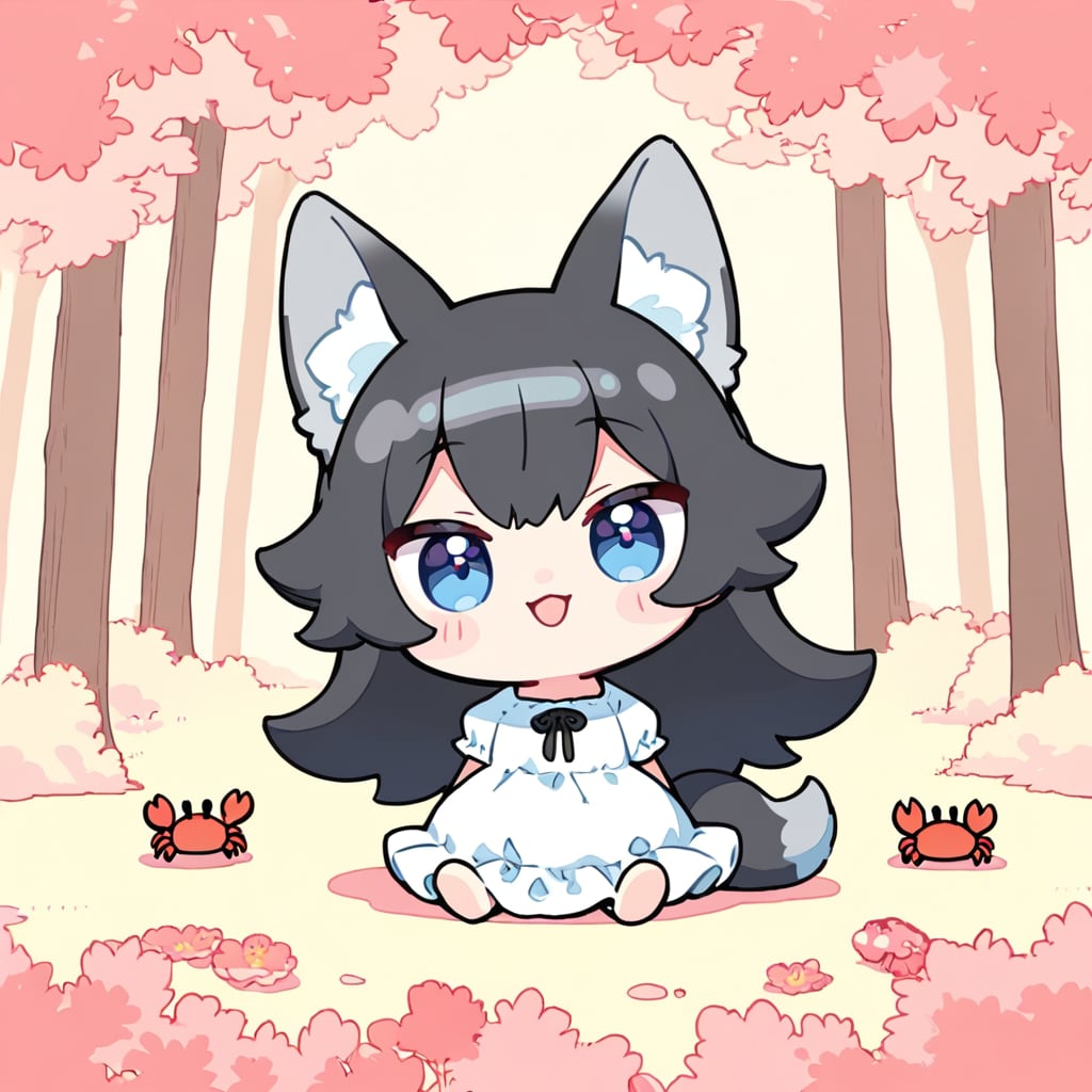 おおかみさんだよ