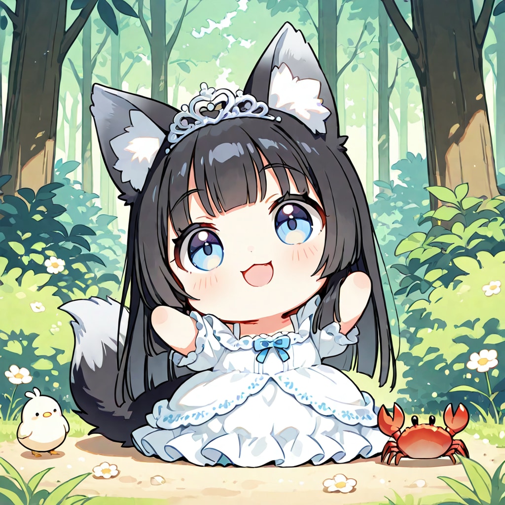 おおかみさんだよ