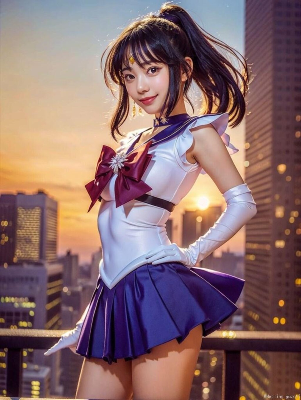 サターンコスお姉さん