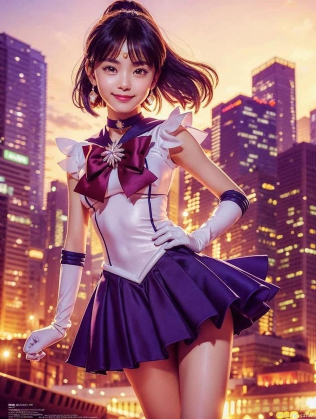 サターンコスお姉さん