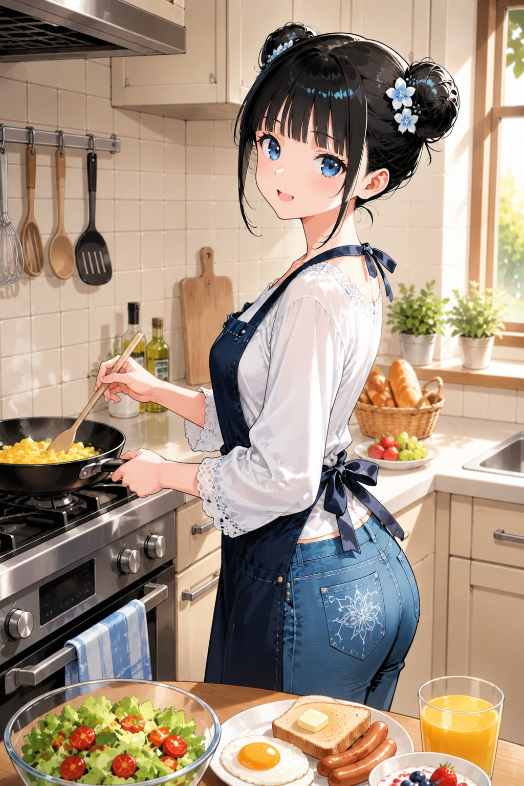 おだんごちゃん🍡✨と朝ごはん🍚✨　7/23
