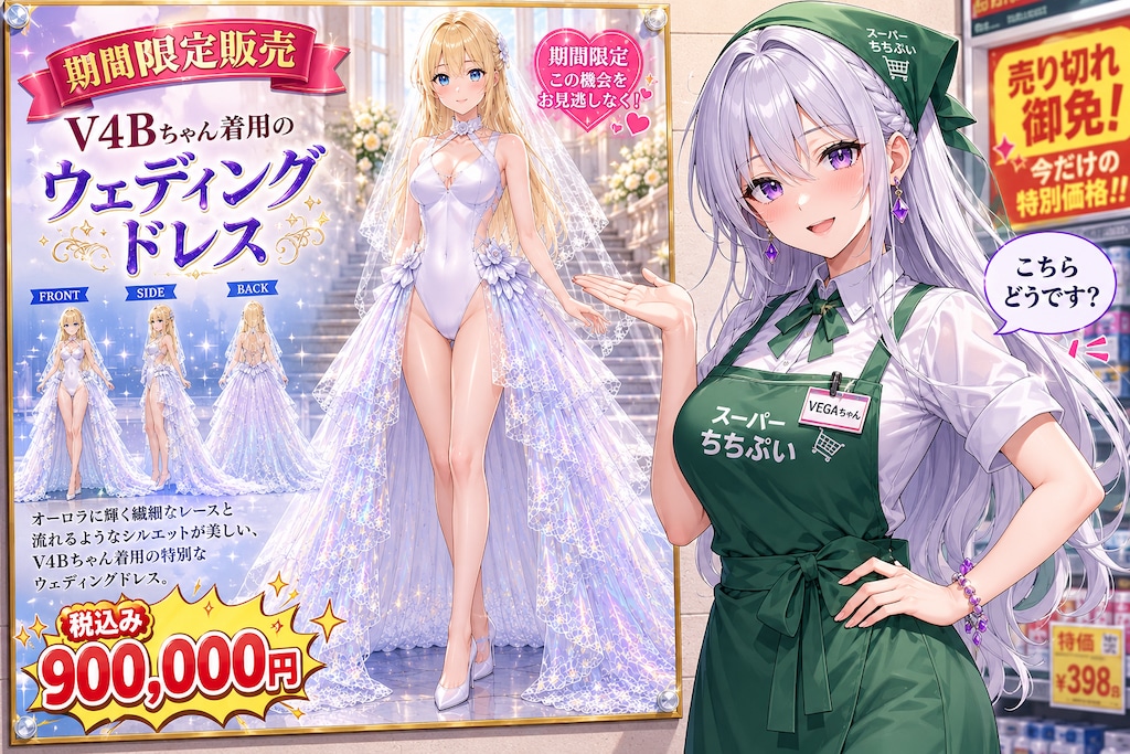 ウェディングV4Bちゃん