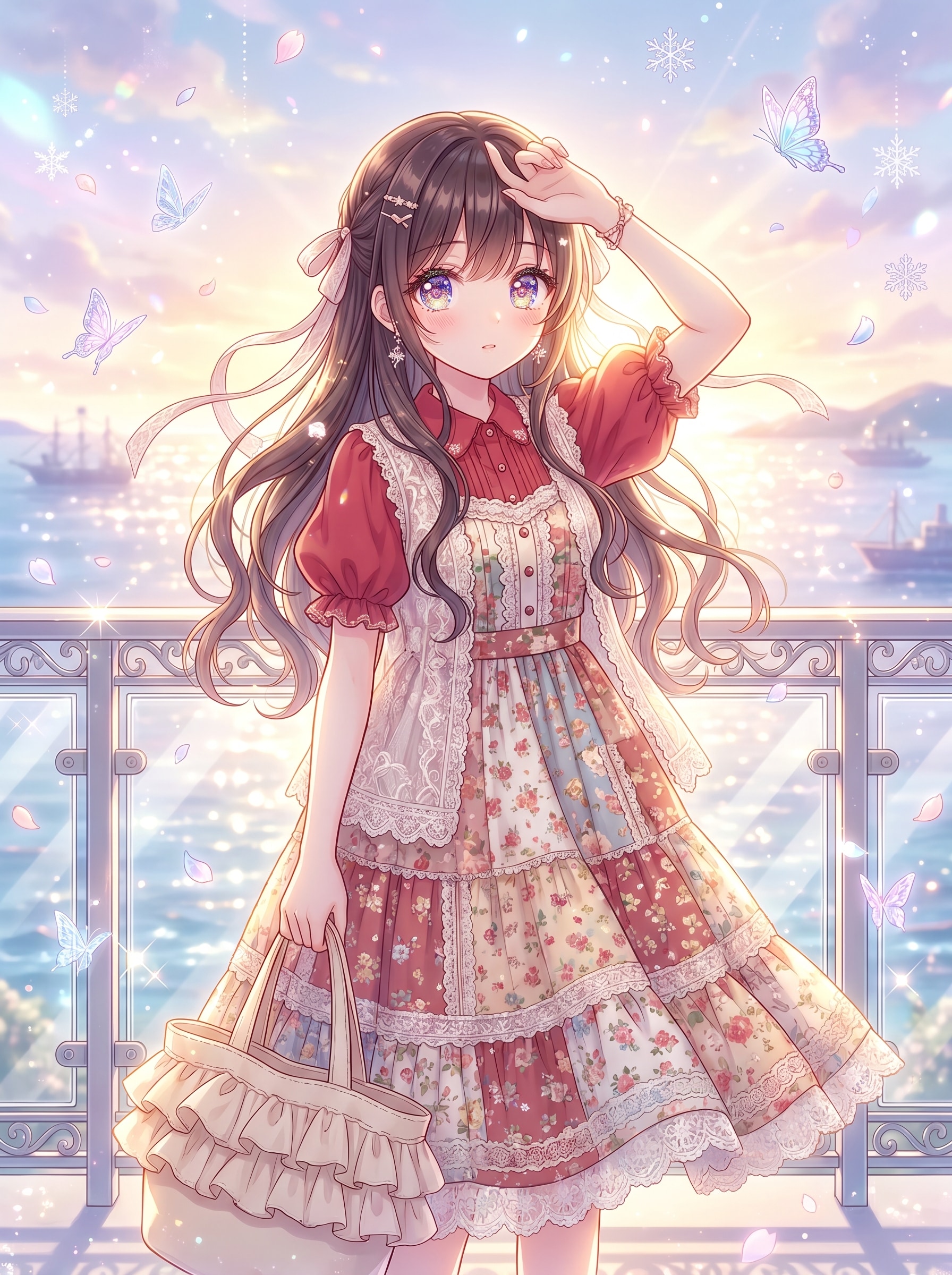 蒼天潮騒の余光 | の人気AIイラスト・グラビア