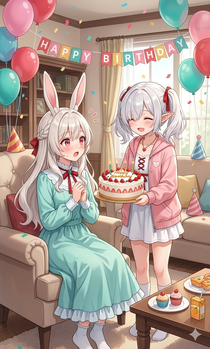 【誕生日FA】いわしまんさんのエリアーヌ | の人気AIイラスト・グラビア