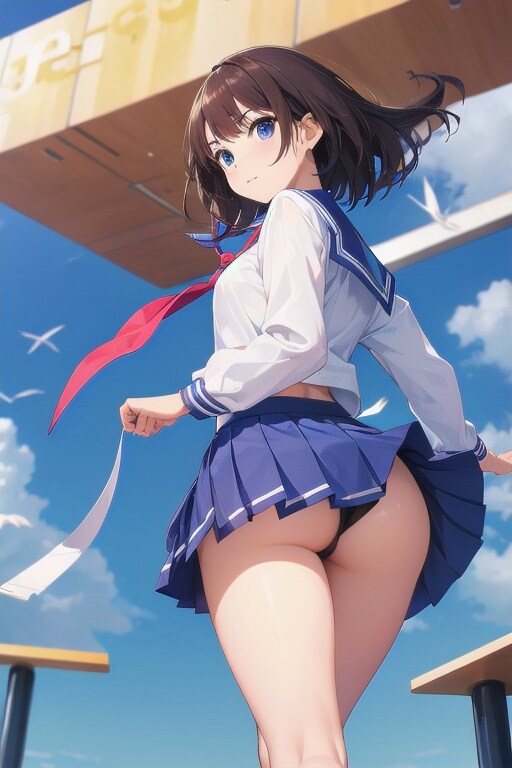 風のいたずら