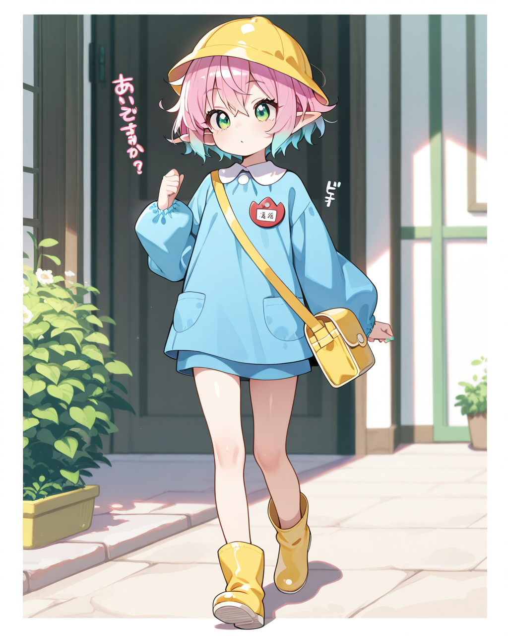 ちっちゃいユノちゃん、通園中！！