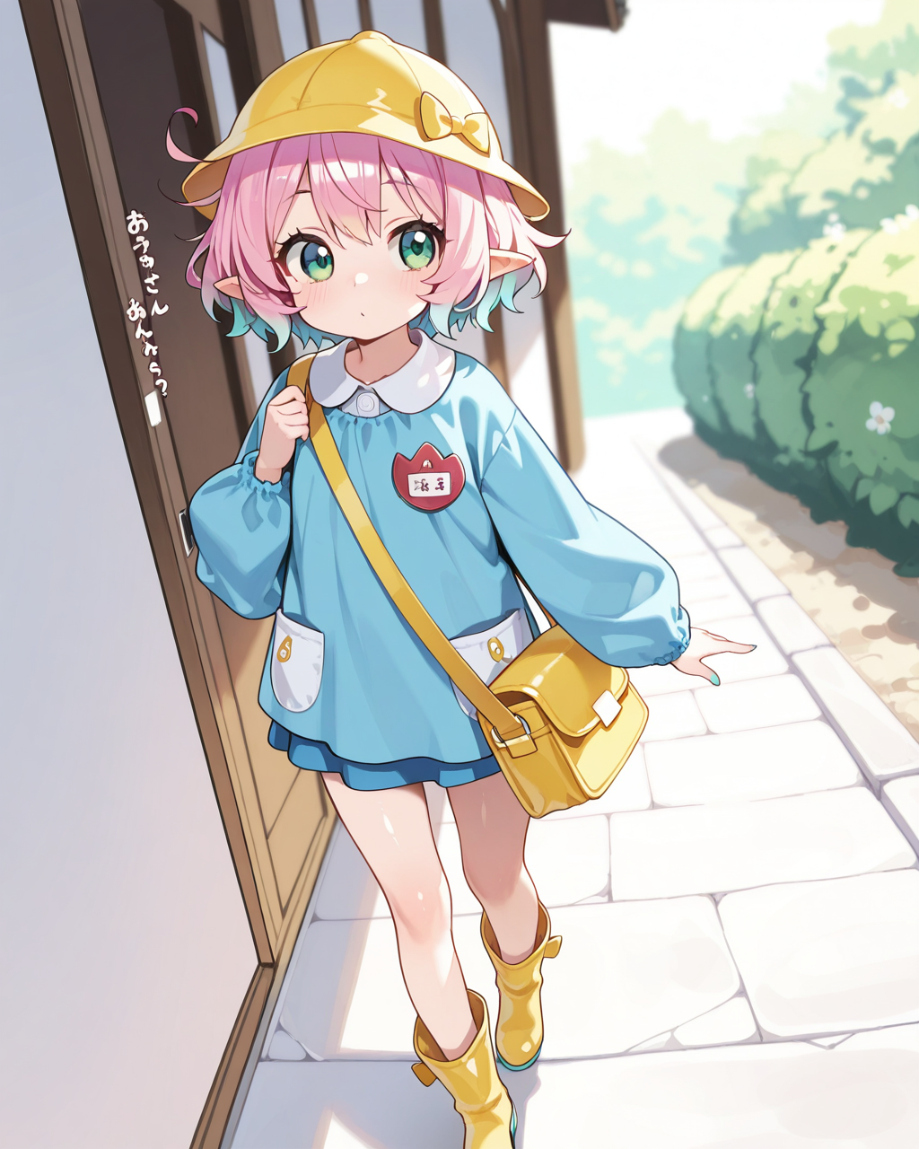 ちっちゃいユノちゃん、通園中！！