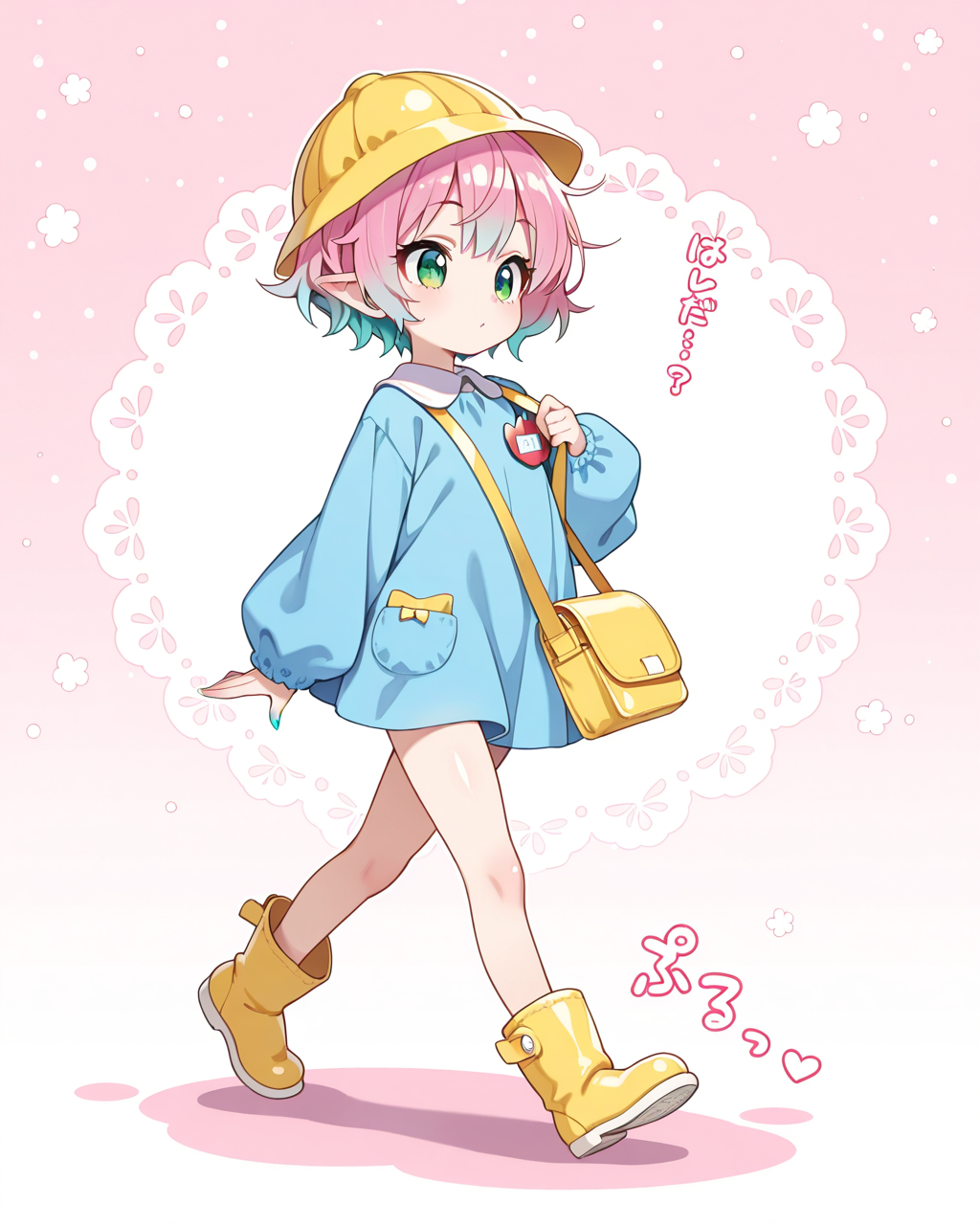 ちっちゃいユノちゃん、通園中！！