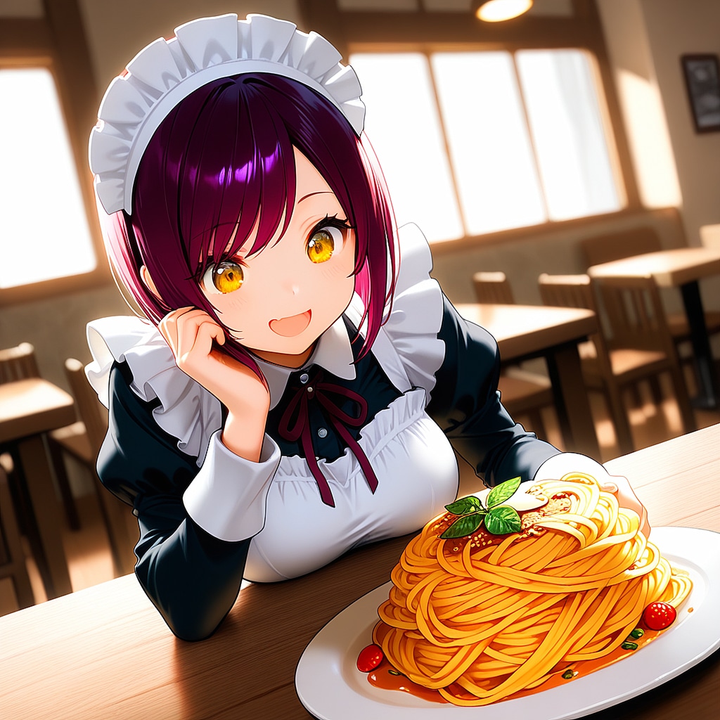 こんにちは（挨拶メイドの芽衣ちゃん）