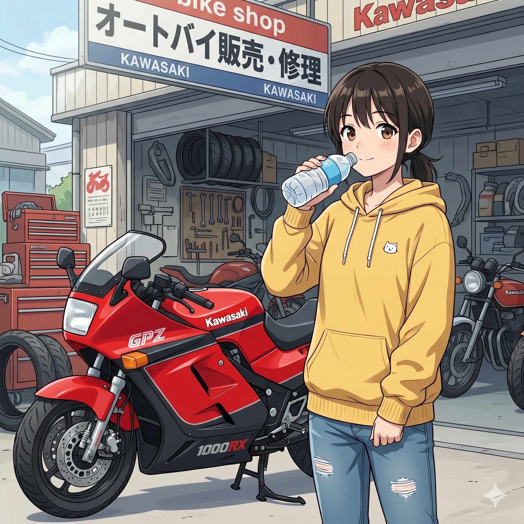 カワサキの女（2026/06/03-2） | の人気AIイラスト・グラビア