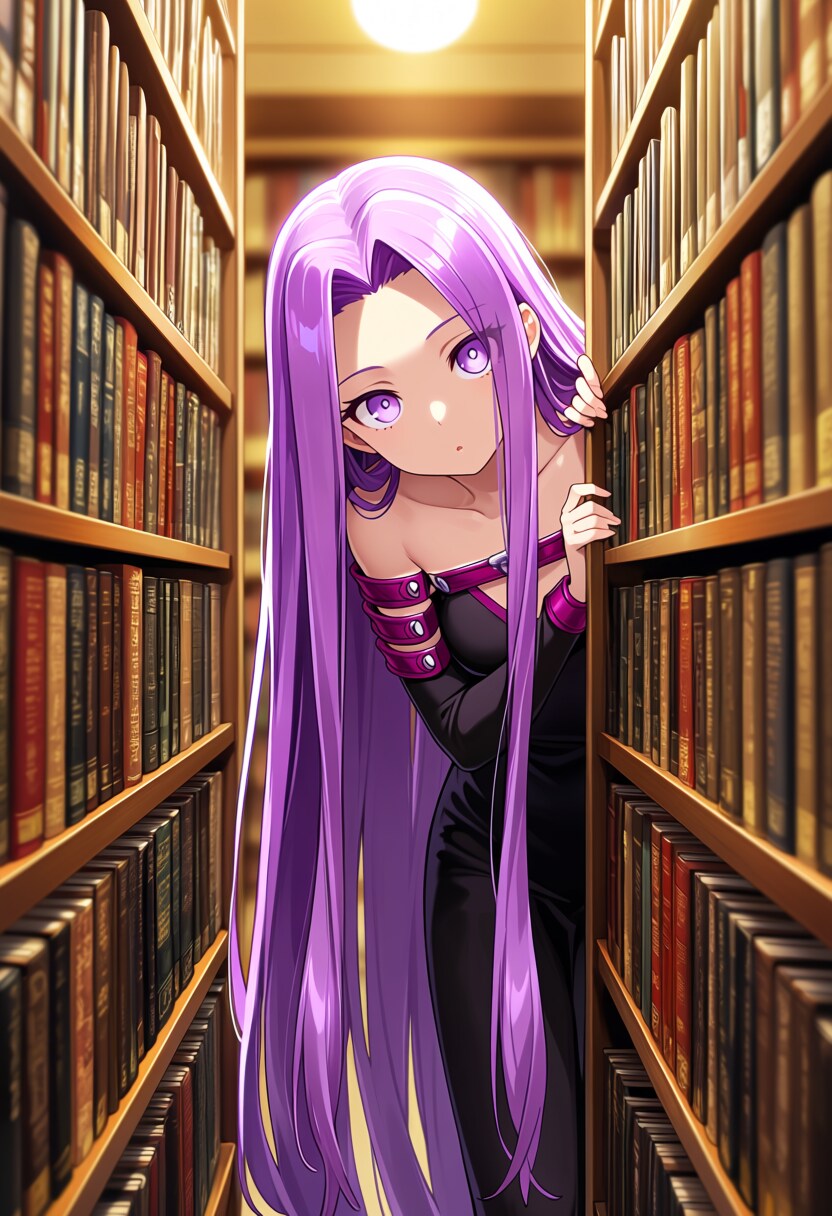 図書室の隠れんぼ