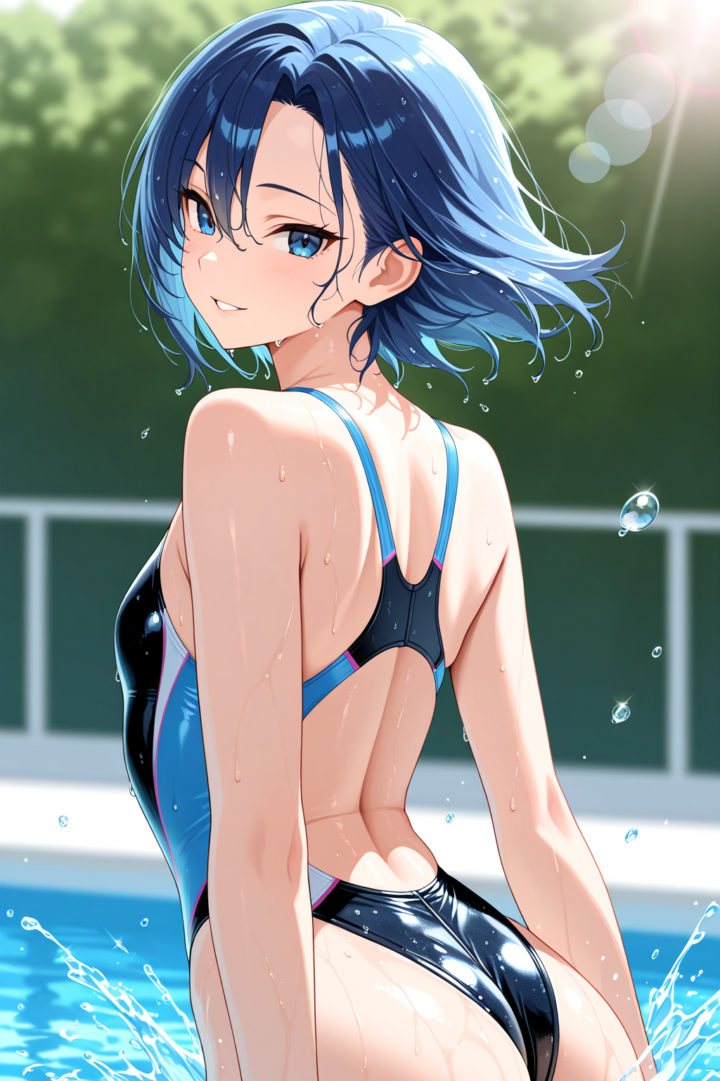 輝く彼女