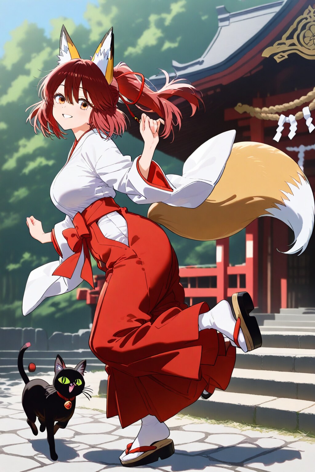 こら！この悪戯者めっ！
