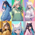 【プロンプト研究】 背景いろいろ 3枚目