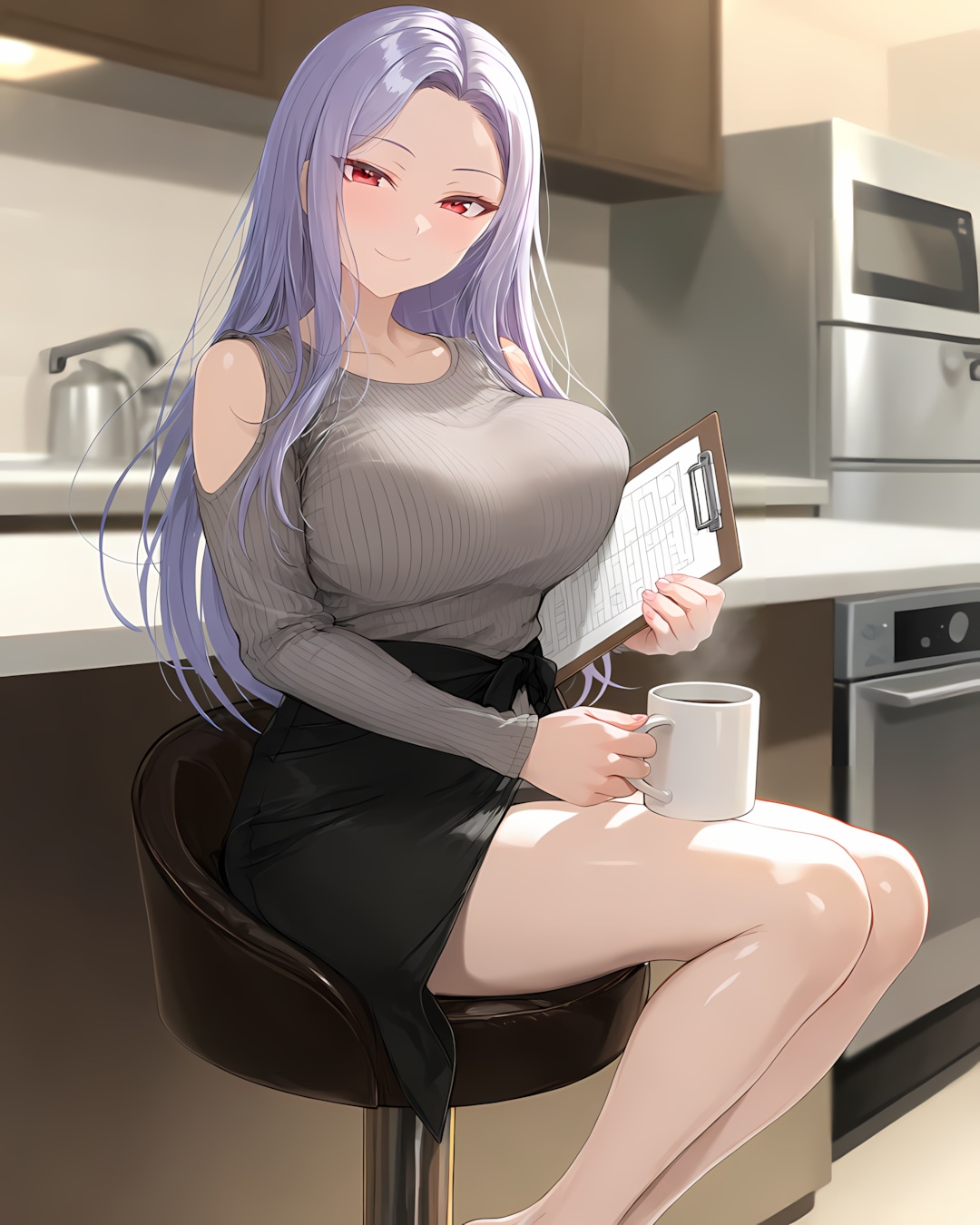 ☕️午後のひと踏ん張り。ミレナさんとサロンの秘密の休憩室💜