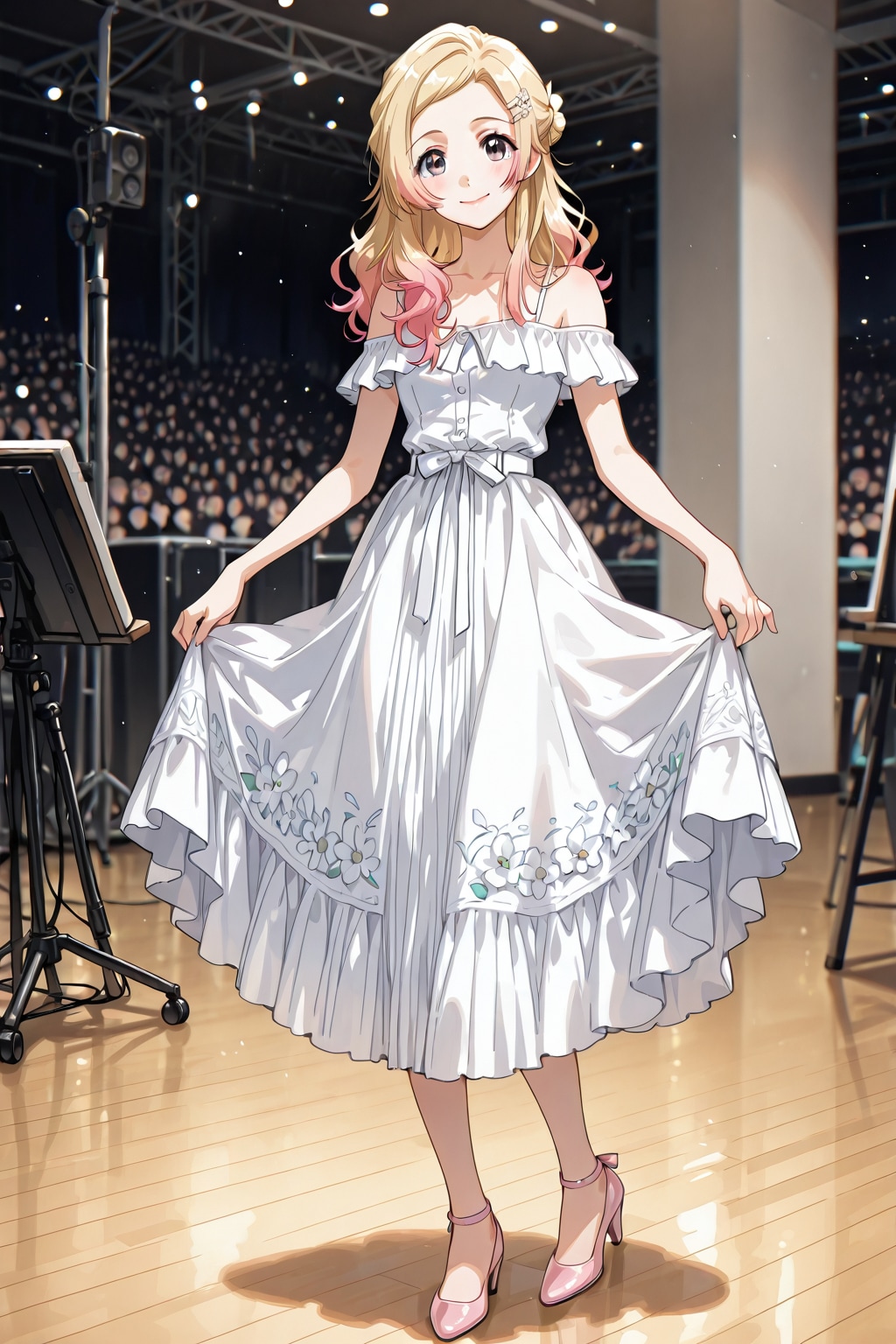 今日のために新調したんだ！ホレホレ～、何か気の利いた一言はないんかい？