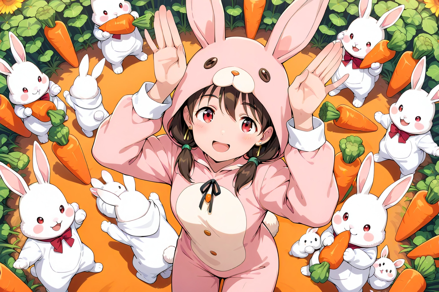 うさぎのコスプレ（モデル: HARPY） | の人気AIイラスト・グラビア
