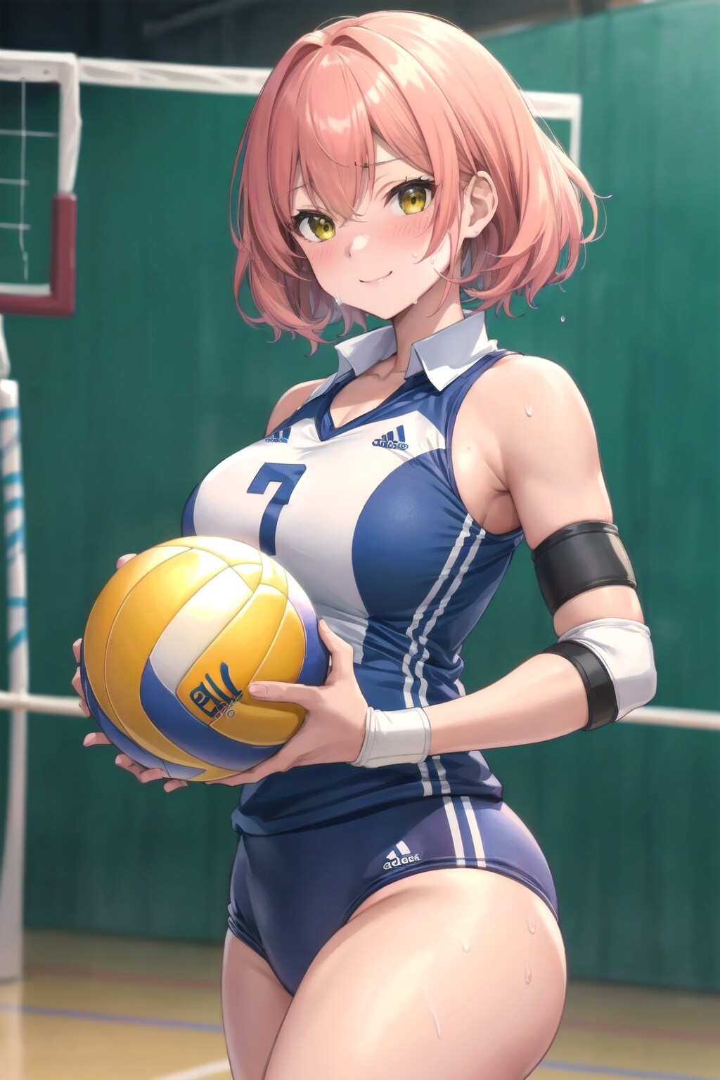 ボブヘア?なバレー女子　高解像度版