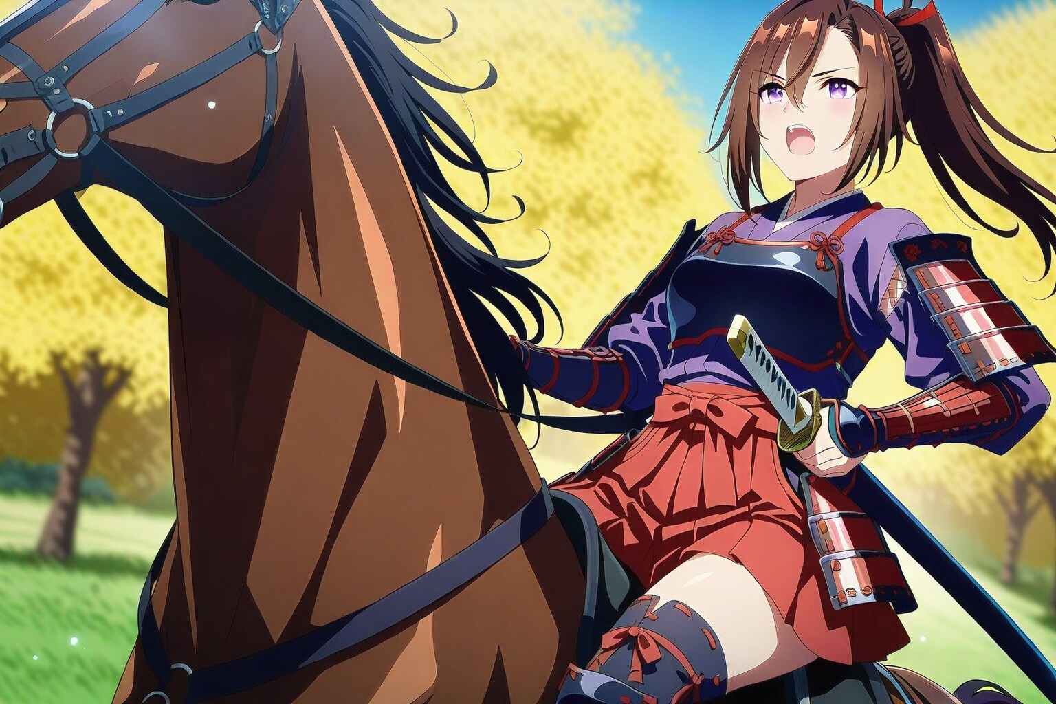 騎馬侍