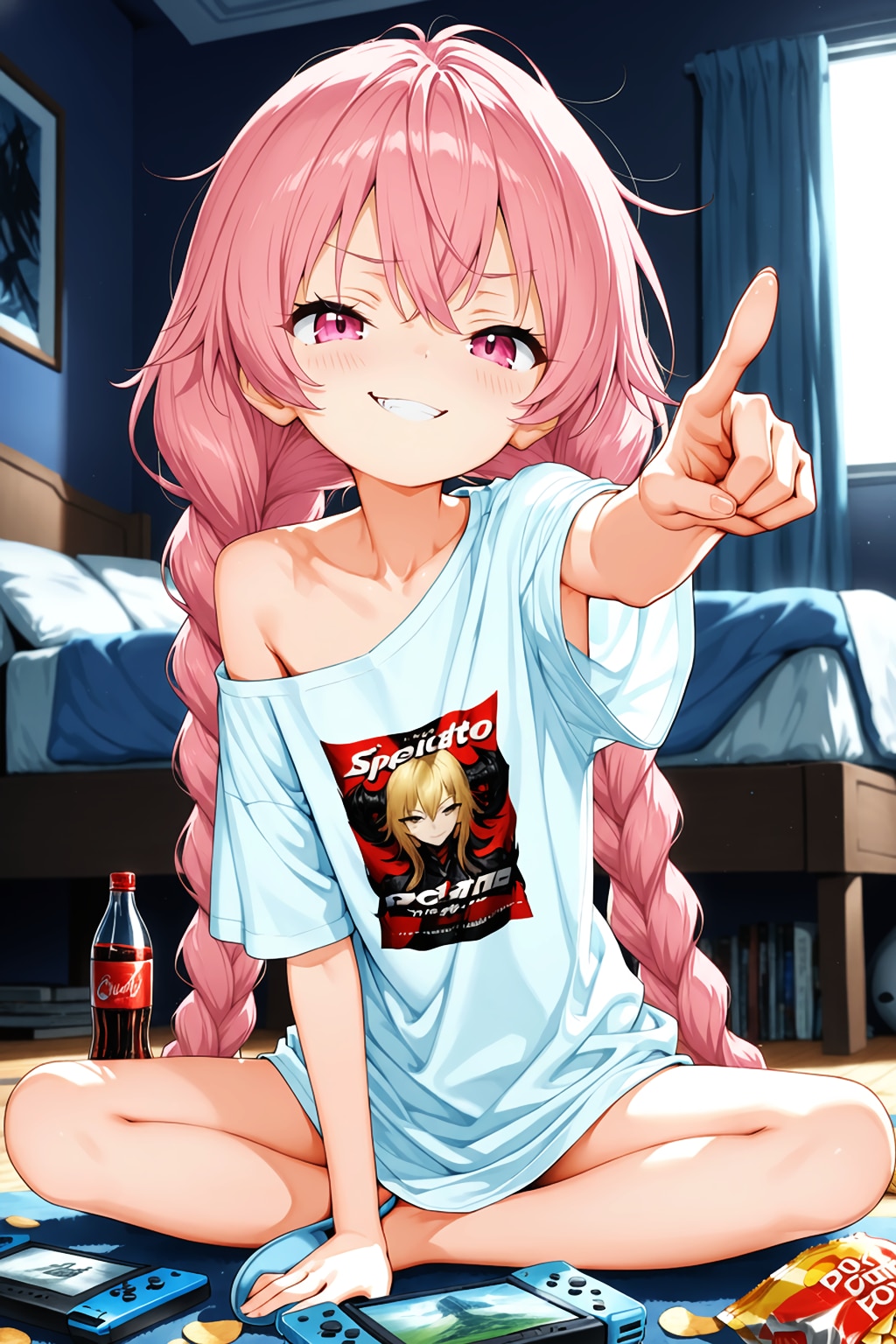 夜更かしの共犯者 | の人気AIイラスト・グラビア