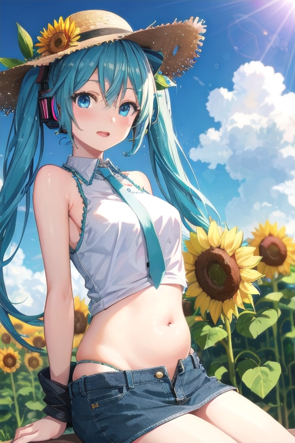 ひまわりの誘惑