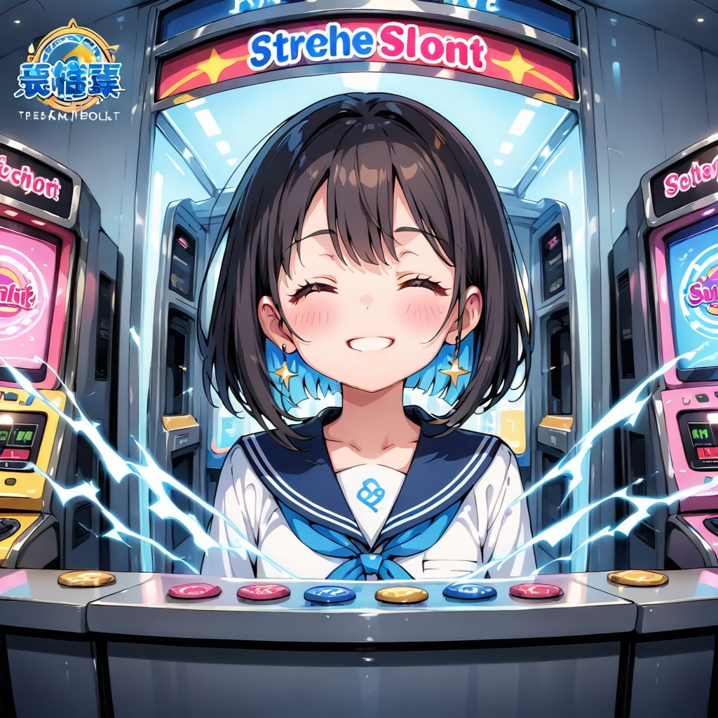 ミスると女の子が放電しながら罵声を放つリズムゲー | の人気AIイラスト・グラビア