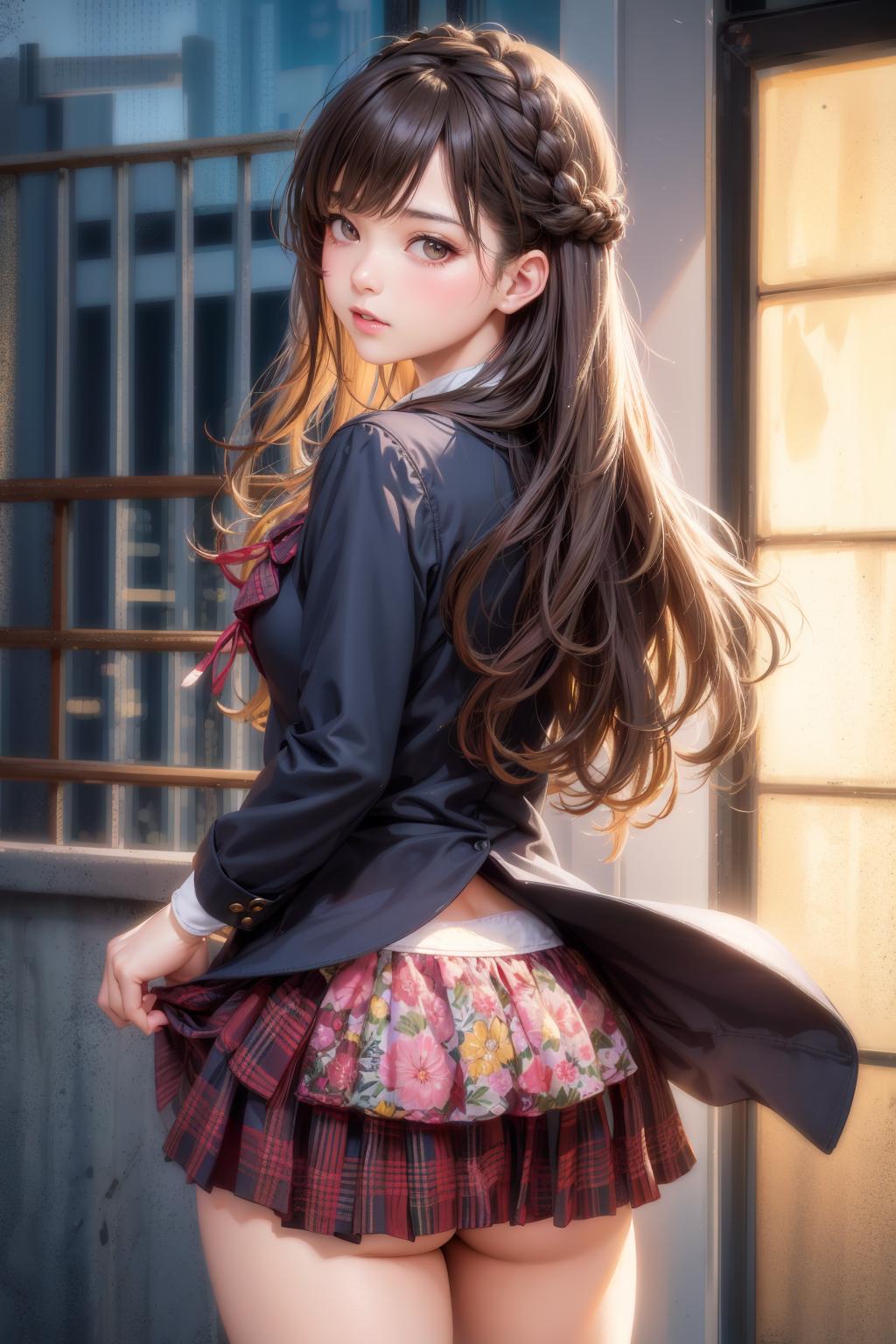 ちょっと、どこ見てんのよぉ！