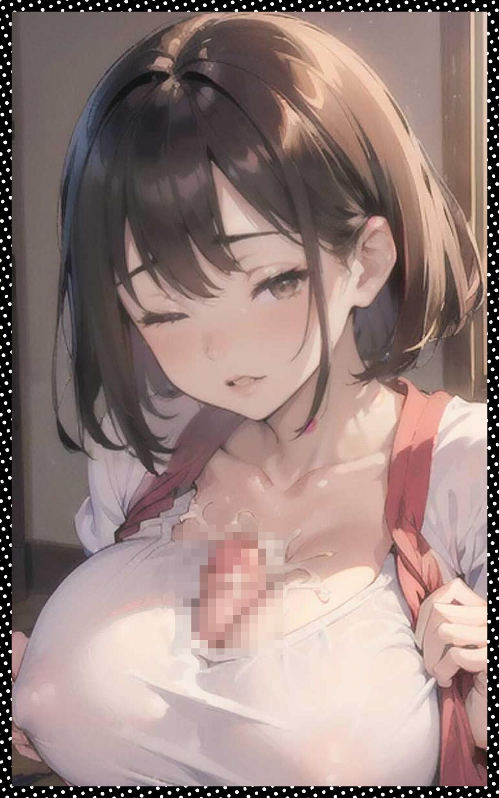 巨乳体操服・パイズリ　 Big breasts gym clothes・titty fuck