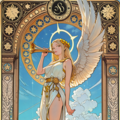 ラッパを吹く天使 2枚目