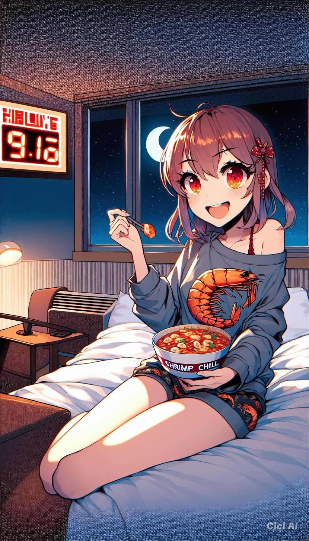 ホテルのベッドで💕