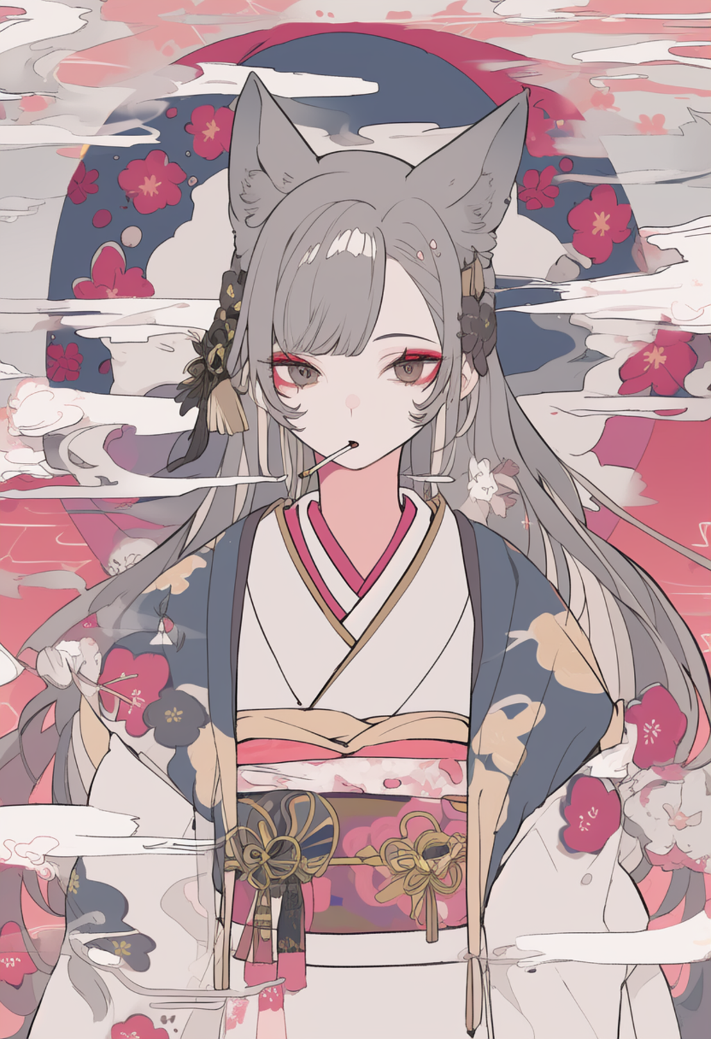 愛煙家和装狼さん