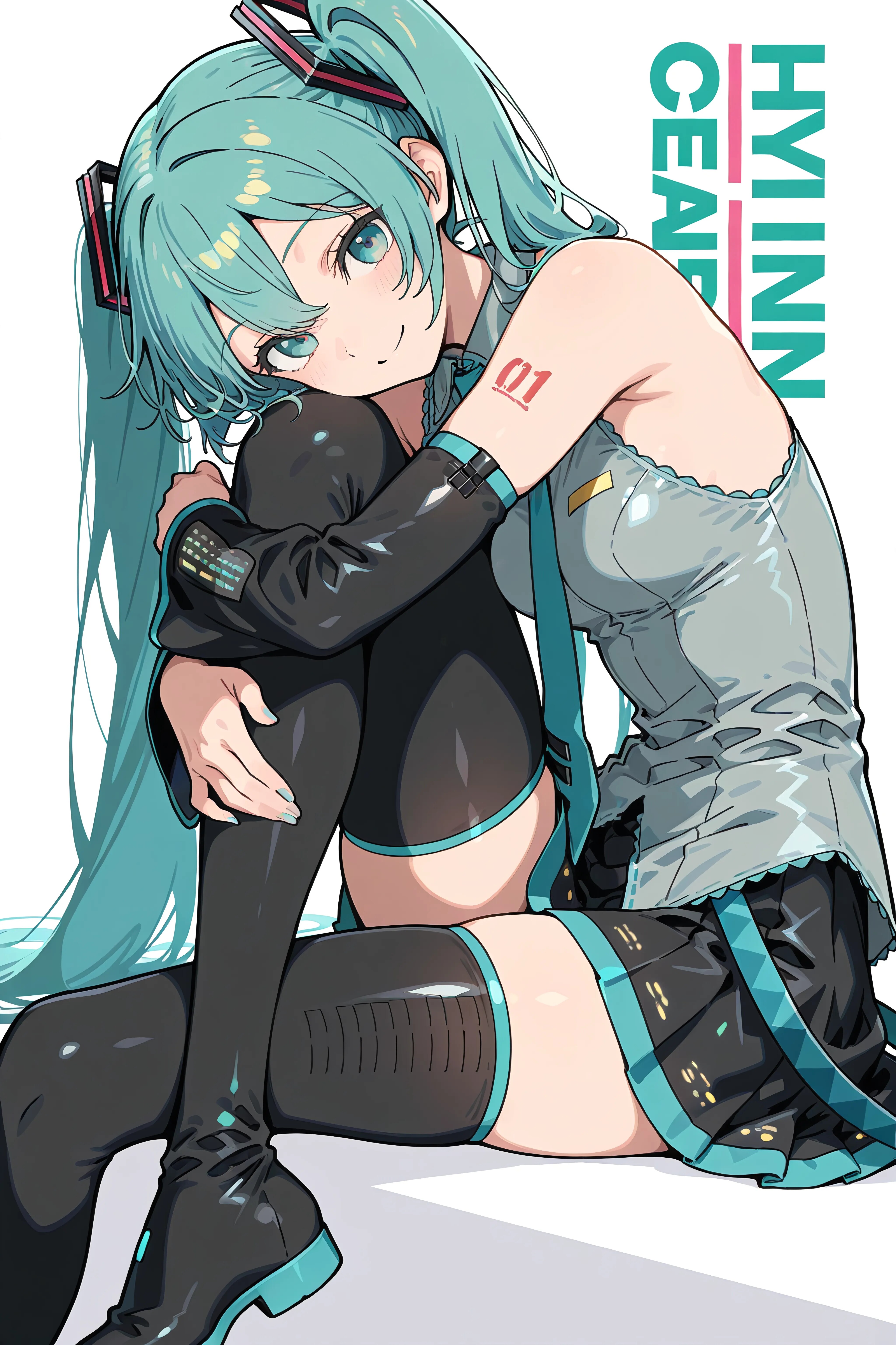 Cybernetic Rhapsody in Teal | の人気AIイラスト・グラビア