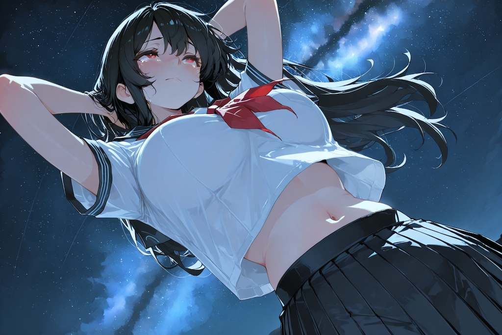 星空セーラー服