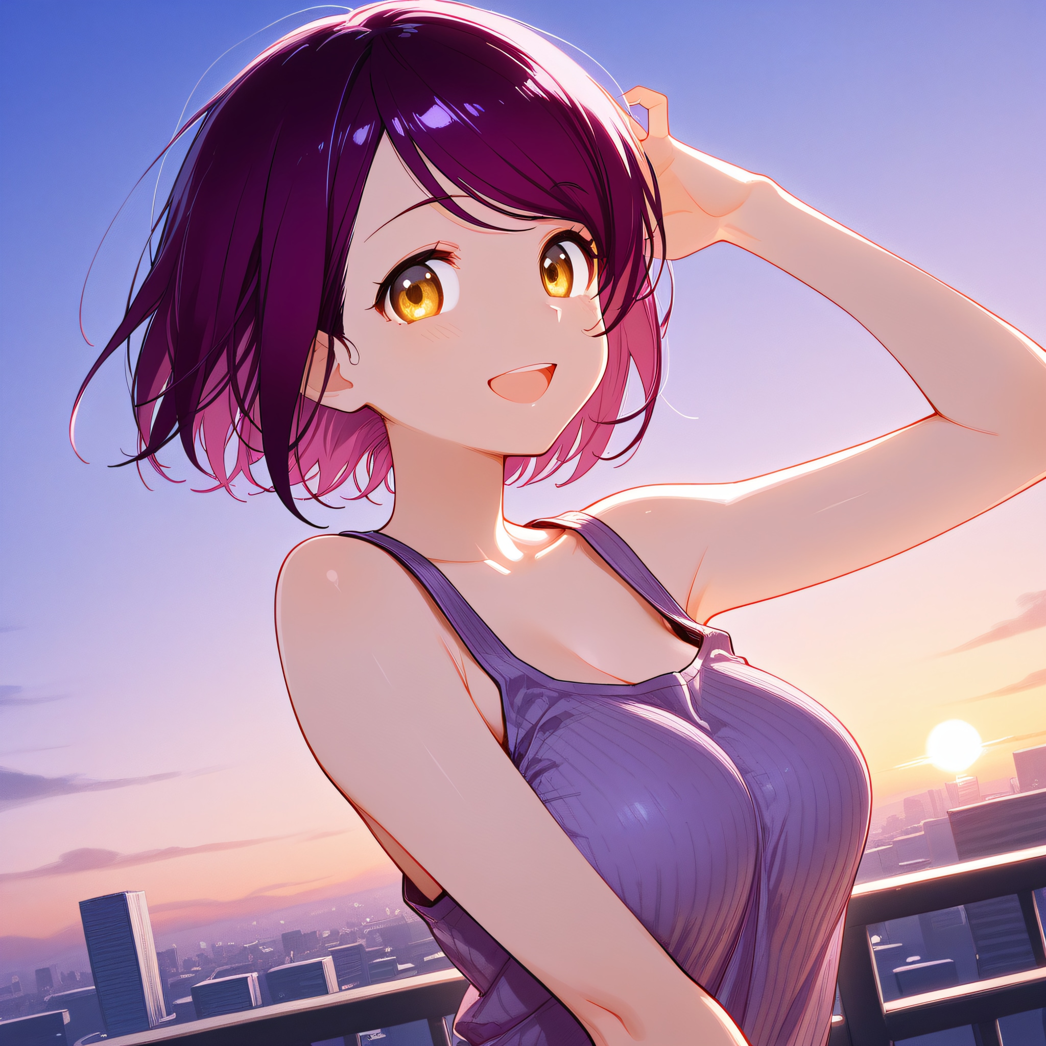 こんばんは（挨拶メイドの芽衣ちゃん）