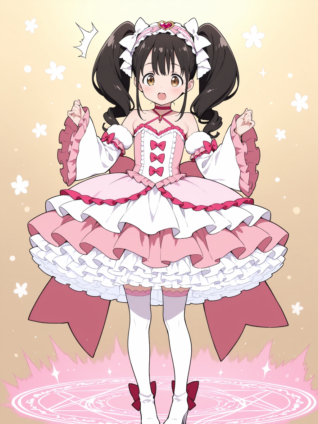 ある日突然、魔法少女にされた女の子